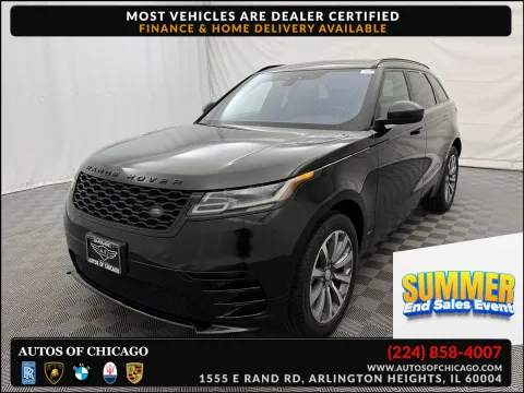 Black 2018 Land Rover Range Rover Velar R-Dynamic SE for sale in Arlington Heights, IL