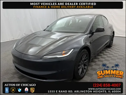 Black 2024 Tesla Model 3 Long Range for sale in Arlington Heights, IL