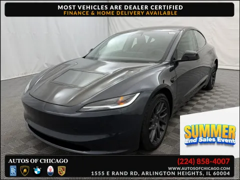 Black 2024 Tesla Model 3 Long Range for sale in Arlington Heights, IL