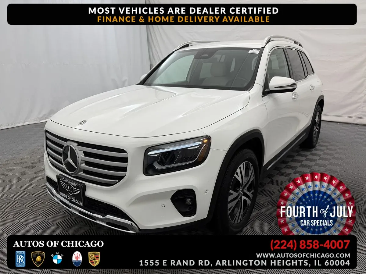 White 2025 Mercedes-Benz GLB 250 for sale in Arlington Heights, IL