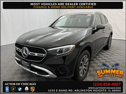 Black 2024 Mercedes-Benz GLC 300 for sale in Arlington Heights, IL