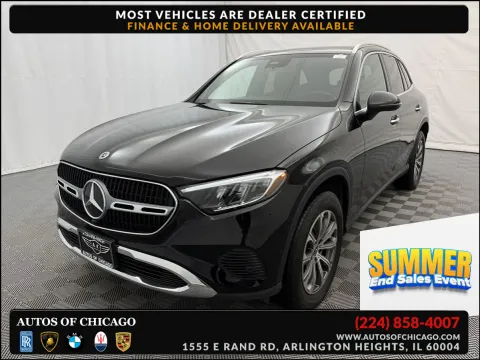 Black 2024 Mercedes-Benz GLC 300 for sale in Arlington Heights, IL