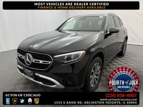 Black 2024 Mercedes-Benz GLC 300 for sale in Arlington Heights, IL