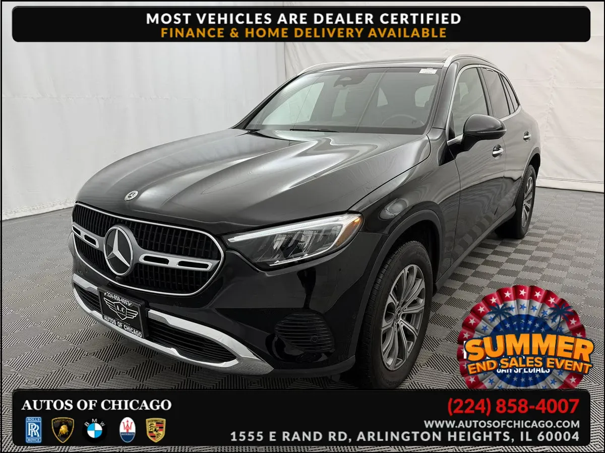 Black 2024 Mercedes-Benz GLC 300 for sale in Arlington Heights, IL