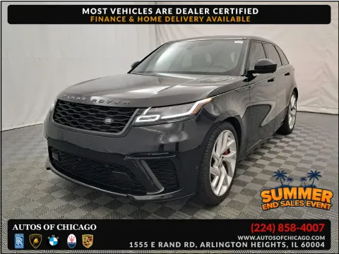 Black 2020 Land Rover Range Rover Velar SVAutobiography Dynamic Edition for sale in Arlington Heights, IL