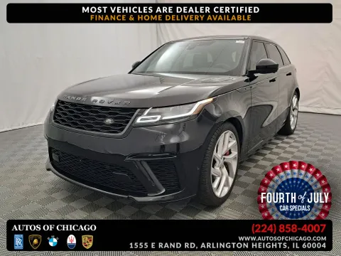 Black 2020 Land Rover Range Rover Velar SVAutobiography Dynamic Edition for sale in Arlington Heights, IL