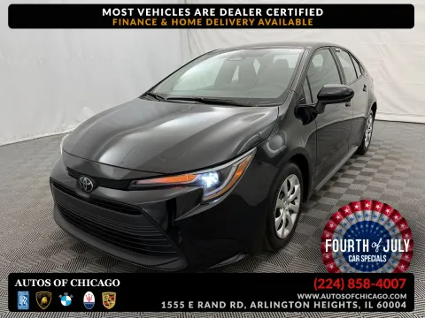 Black 2025 Toyota Corolla LE for sale in Arlington Heights, IL