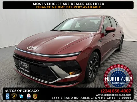 Red 2025 Hyundai Sonata SEL for sale in Arlington Heights, IL
