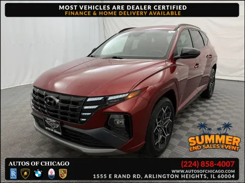 Red 2022 Hyundai Tucson N Line for sale in Arlington Heights, IL