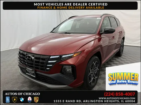Red 2022 Hyundai Tucson N Line for sale in Arlington Heights, IL