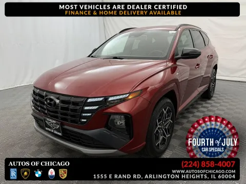 Red 2022 Hyundai Tucson N Line for sale in Arlington Heights, IL