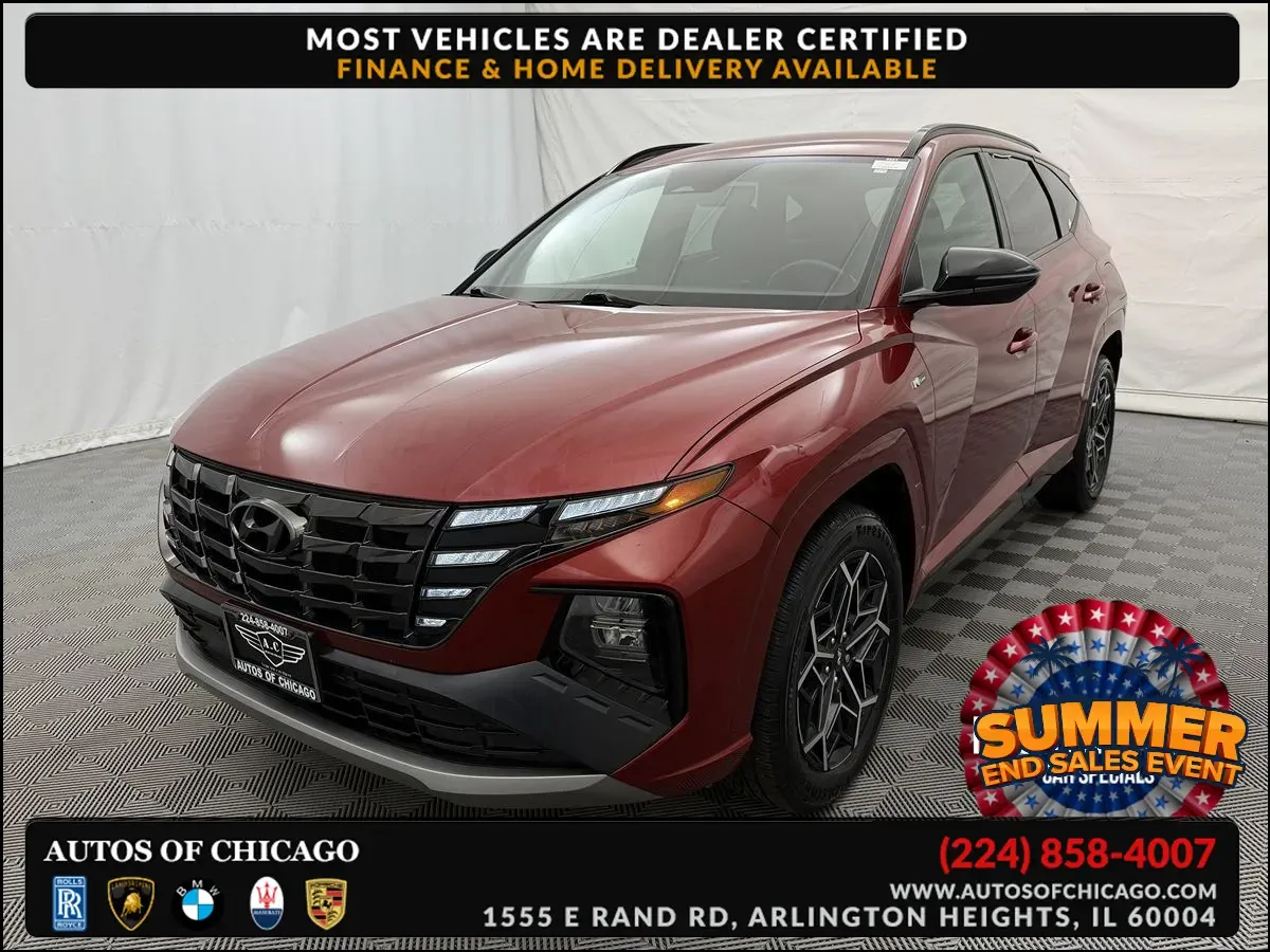 Red 2022 Hyundai Tucson N Line for sale in Arlington Heights, IL