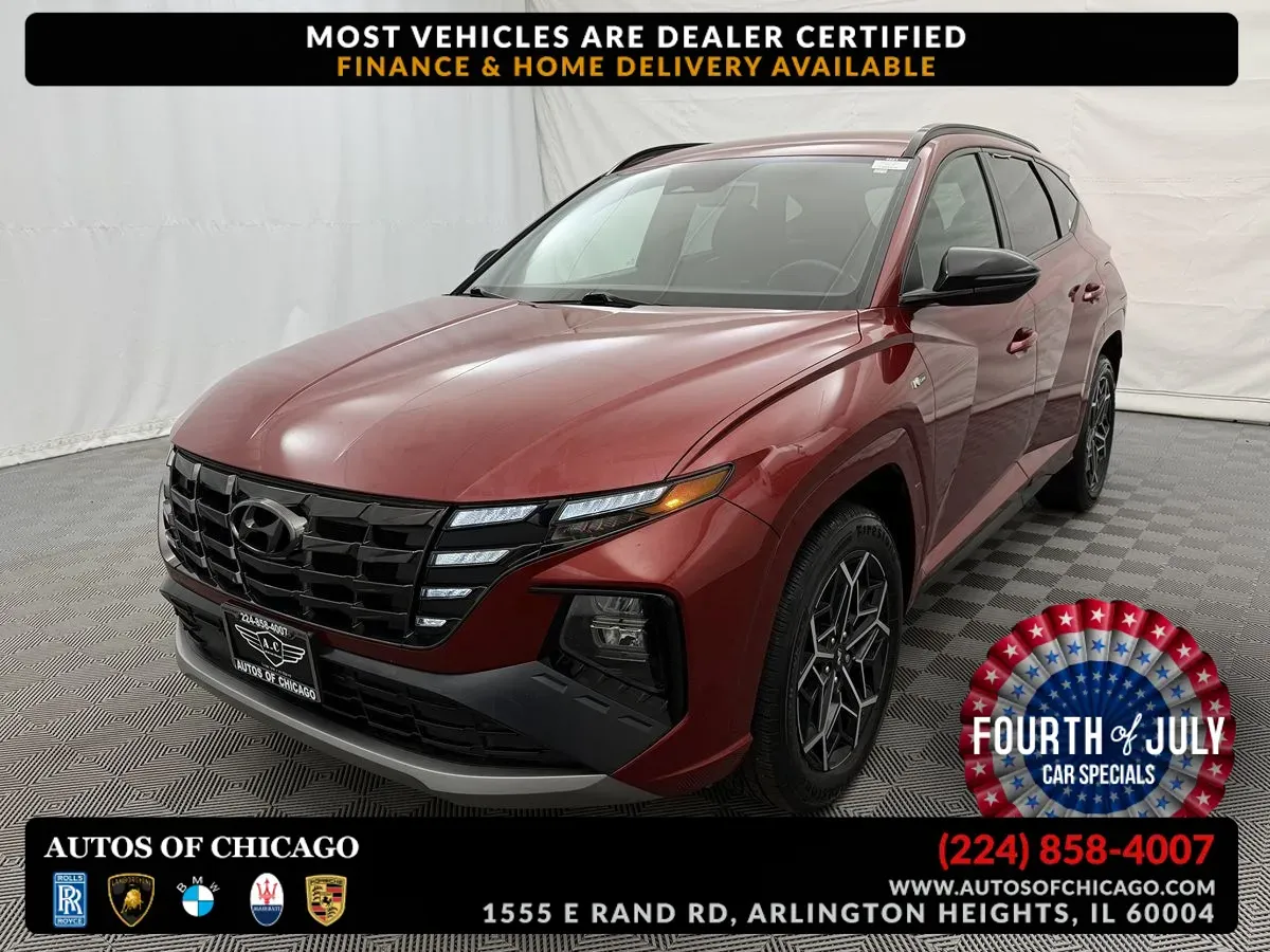 Red 2022 Hyundai Tucson N Line for sale in Arlington Heights, IL