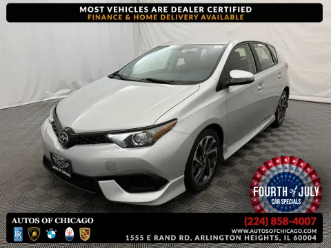 Silver 2016 Scion iM for sale in Arlington Heights, IL
