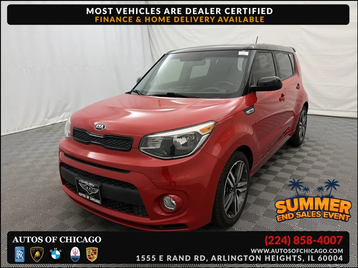 Red 2019 Kia Soul + for sale in Arlington Heights, IL