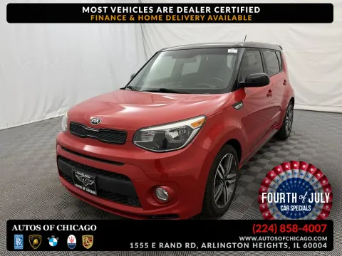 Red 2019 Kia Soul + for sale in Arlington Heights, IL