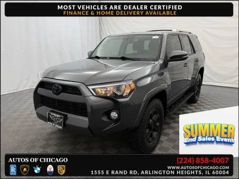 Gray 2018 Toyota 4Runner SR5 Premium for sale in Arlington Heights, IL