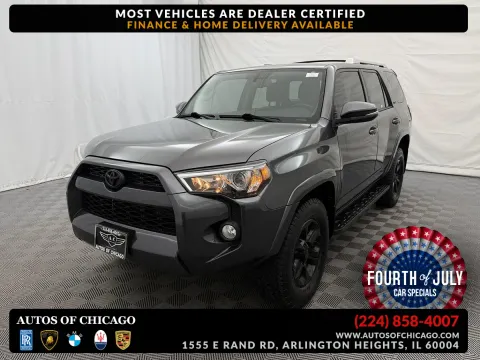 Gray 2018 Toyota 4Runner SR5 Premium for sale in Arlington Heights, IL