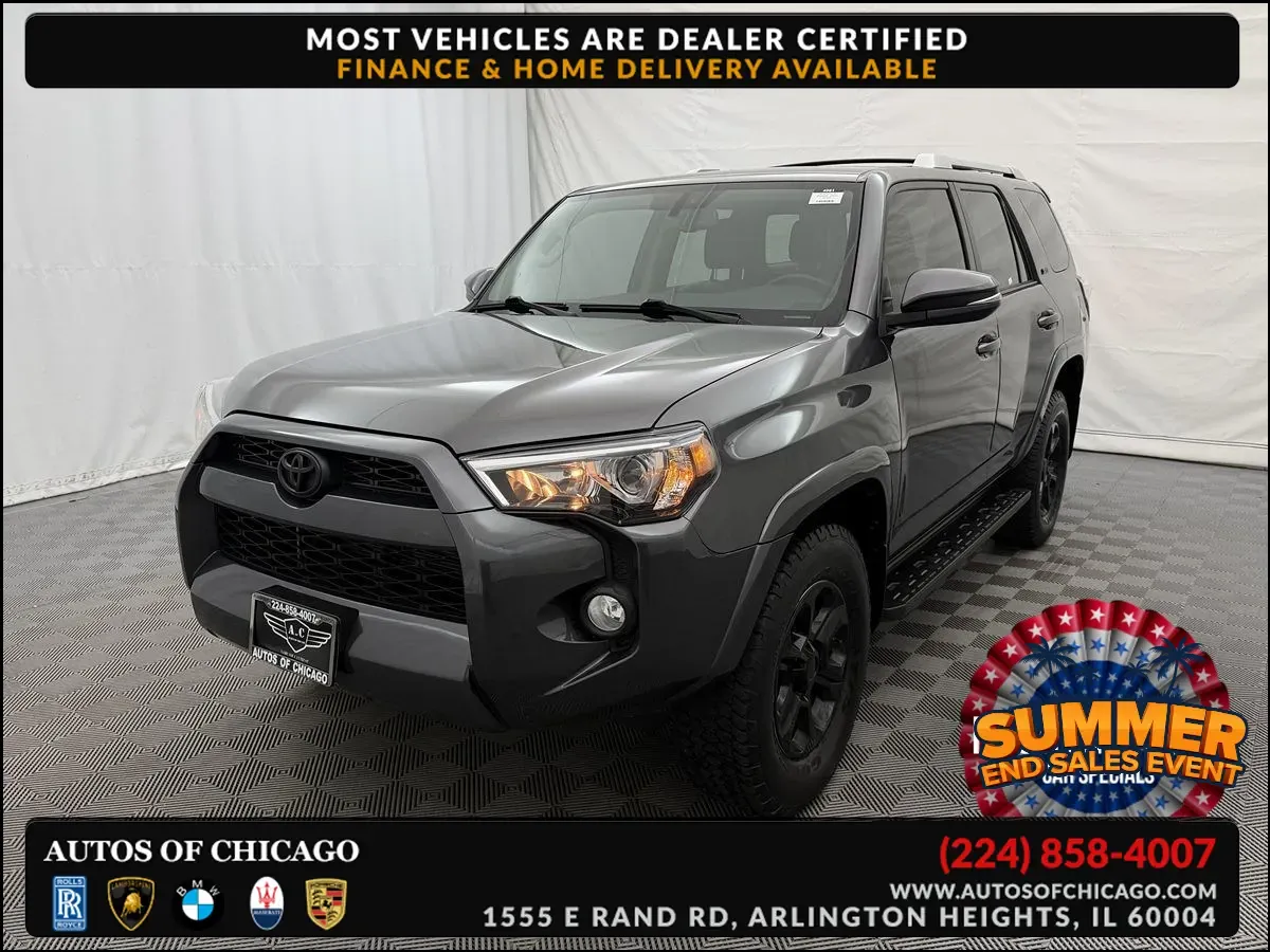 Gray 2018 Toyota 4Runner SR5 Premium for sale in Arlington Heights, IL