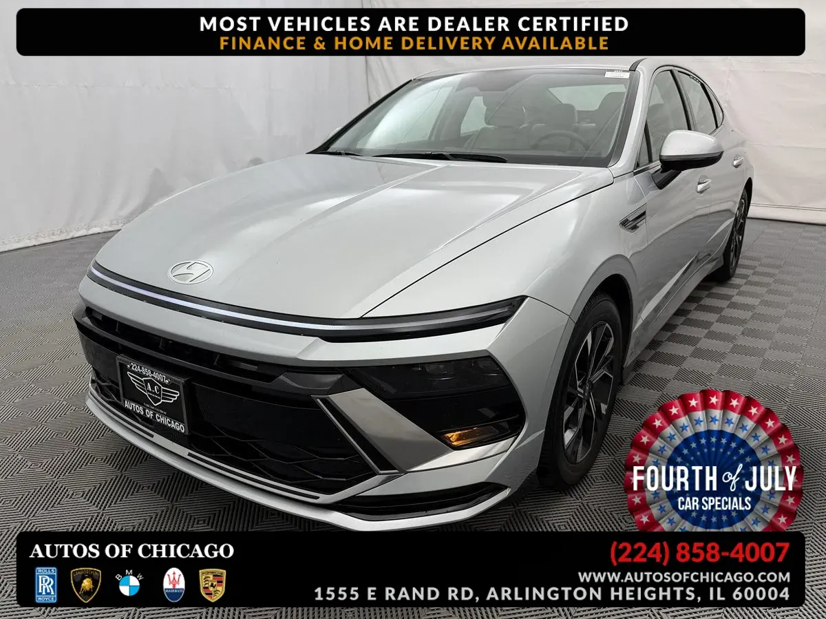 Silver 2025 Hyundai Sonata SEL for sale in Arlington Heights, IL