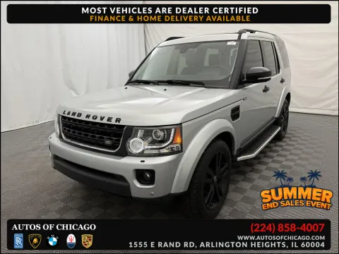 Silver 2016 Land Rover LR4 HSE for sale in Arlington Heights, IL