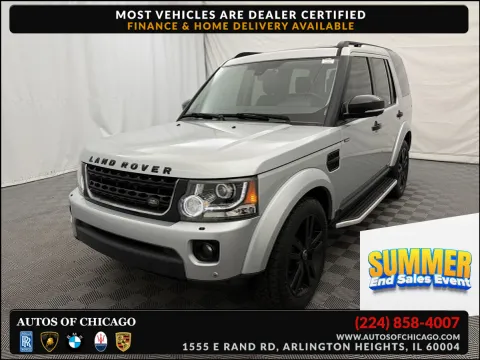 Silver 2016 Land Rover LR4 HSE for sale in Arlington Heights, IL