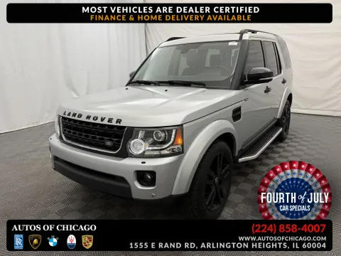 Silver 2016 Land Rover LR4 HSE for sale in Arlington Heights, IL