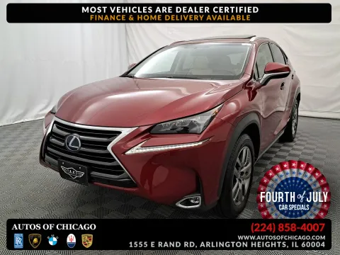 Red 2016 Lexus NX 300h for sale in Arlington Heights, IL