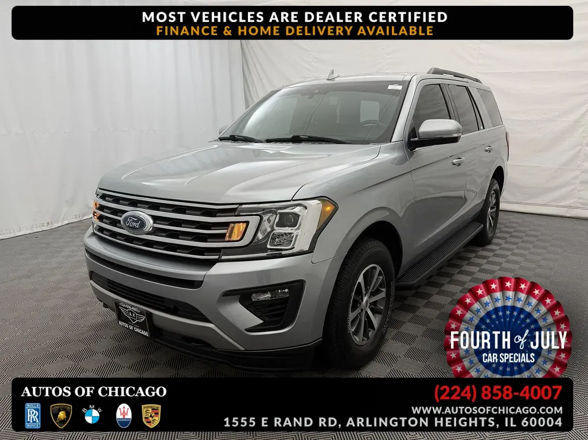 Silver 2020 Ford Expedition XLT for sale in Arlington Heights, IL