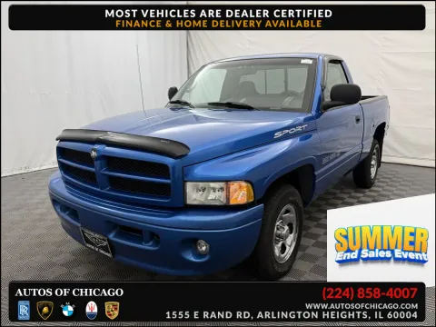 Blue 1999 Dodge Ram 1500 SE for sale in Arlington Heights, IL