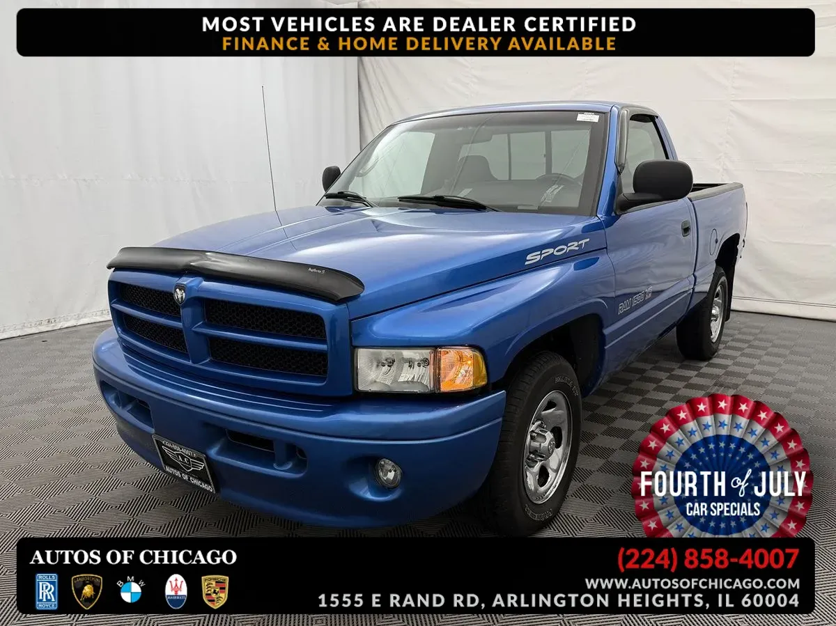 Blue 1999 Dodge Ram 1500 for sale in Arlington Heights, IL