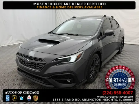 Gray 2022 Subaru WRX Limited for sale in Arlington Heights, IL