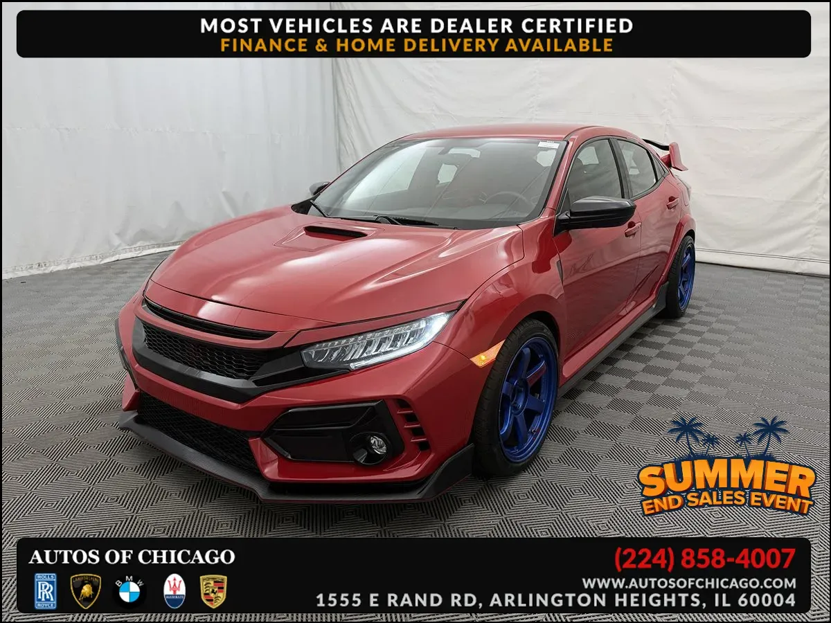 Red 2018 Honda Civic Type R Touring for sale in Arlington Heights, IL