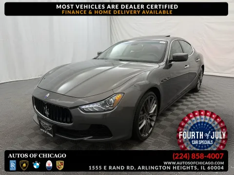Gray 2015 Maserati Ghibli S Q4 for sale in Arlington Heights, IL