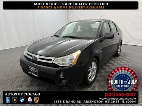 Black 2008 Ford Focus for sale in Arlington Heights, IL