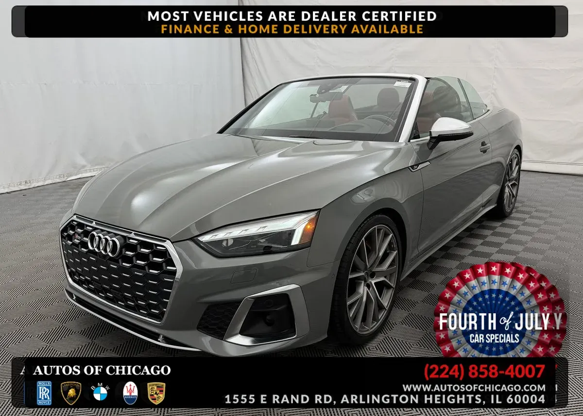 2022 Audi S5 Cabriolet Prestige for sale in Arlington Heights, IL
