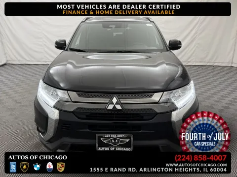Black 2020 Mitsubishi Outlander SEL for sale in Arlington Heights, IL