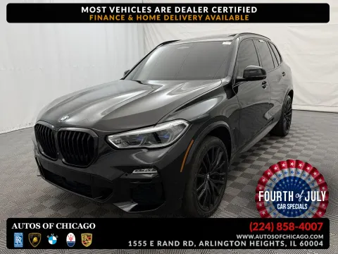 Black 2020 BMW X5 M50i for sale in Arlington Heights, IL