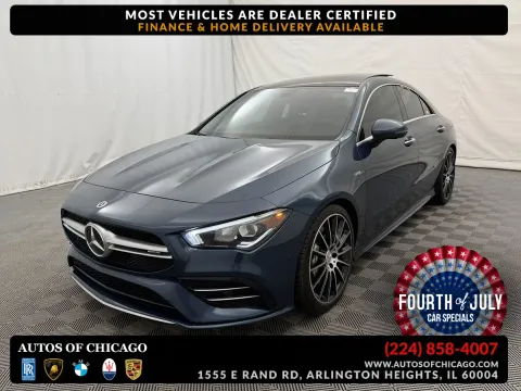 Gray 2022 Mercedes-Benz CLA AMG CLA 35 for sale in Arlington Heights, IL