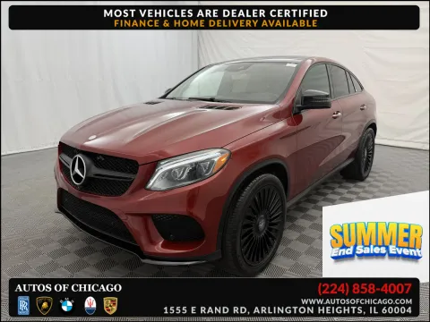 Red 2016 Mercedes-Benz GLE 450 AMG for sale in Arlington Heights, IL