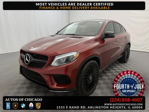Red 2016 Mercedes-Benz GLE 450 AMG for sale in Arlington Heights, IL