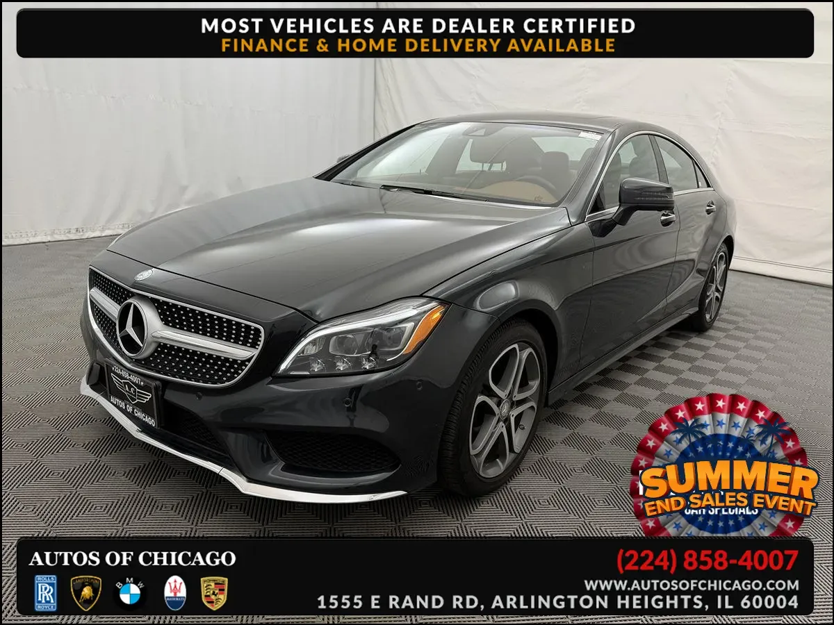 Gray 2015 Mercedes-Benz CLS-Class CLS 400 for sale in Arlington Heights, IL