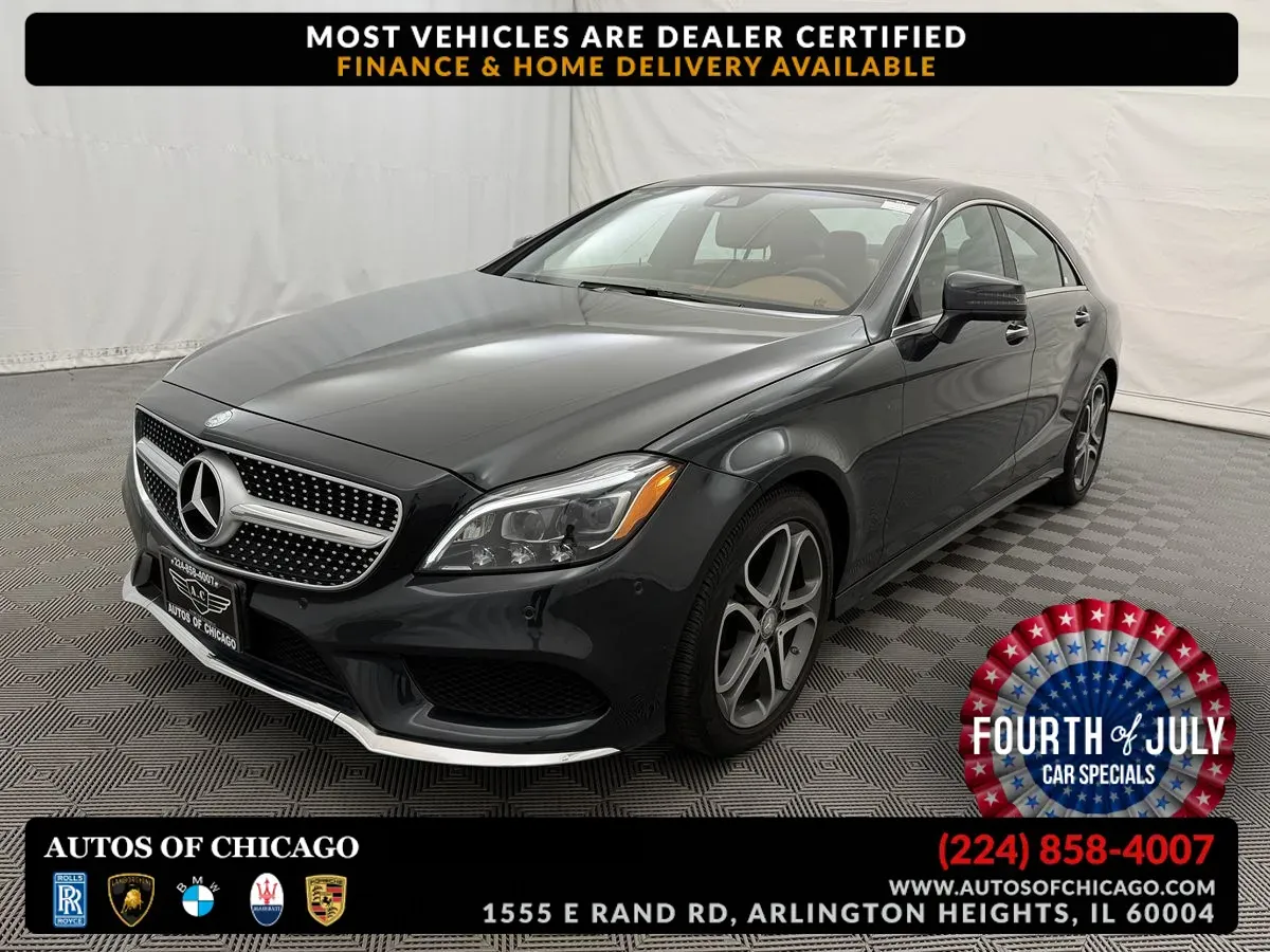 Gray 2015 Mercedes-Benz CLS-Class CLS 400 for sale in Arlington Heights, IL