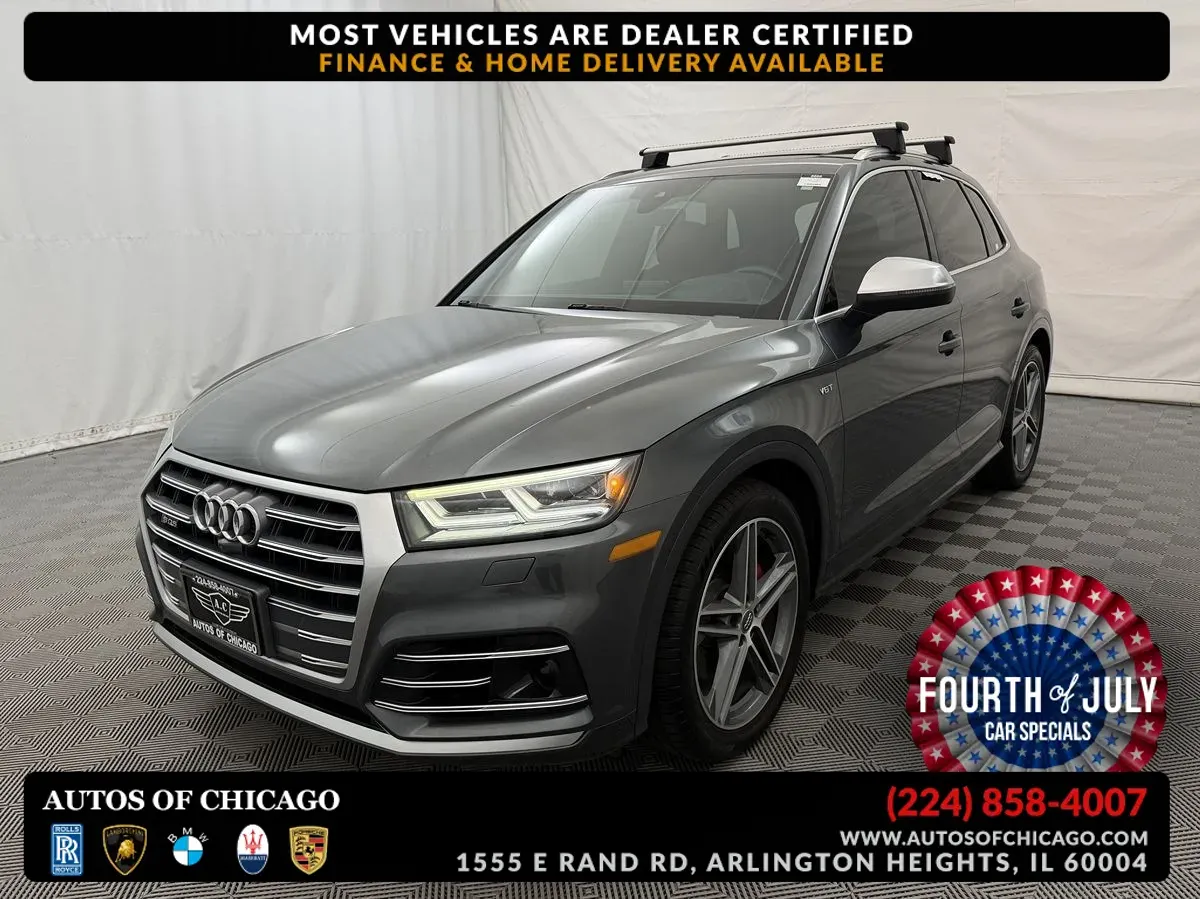 Gray 2018 Audi SQ5 Prestige for sale in Arlington Heights, IL