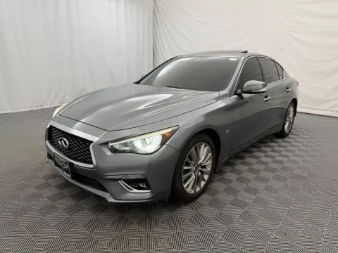 Photos of 2018 INFINITI Q50 3.0t LUXE for sale in Arlington Heights, IL at Autos of Chicago