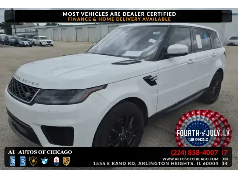 White 2021 Land Rover Range Rover Sport SE for sale in Arlington Heights, IL