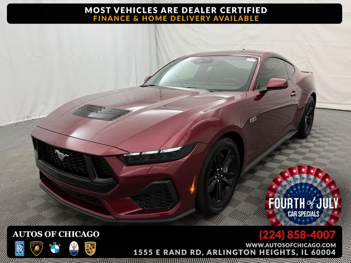 Red 2025 Ford Mustang GT for sale in Arlington Heights, IL