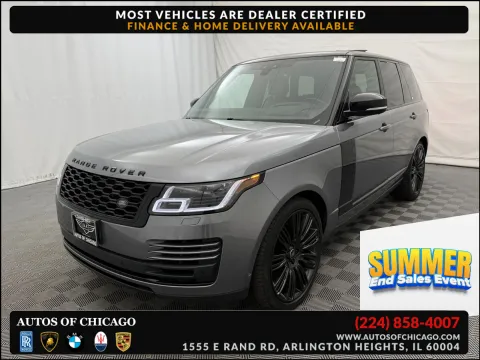 Silver 2020 Land Rover Range Rover HSE for sale in Arlington Heights, IL
