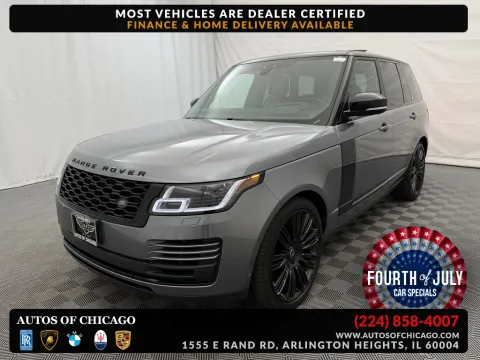 Silver 2020 Land Rover Range Rover HSE for sale in Arlington Heights, IL
