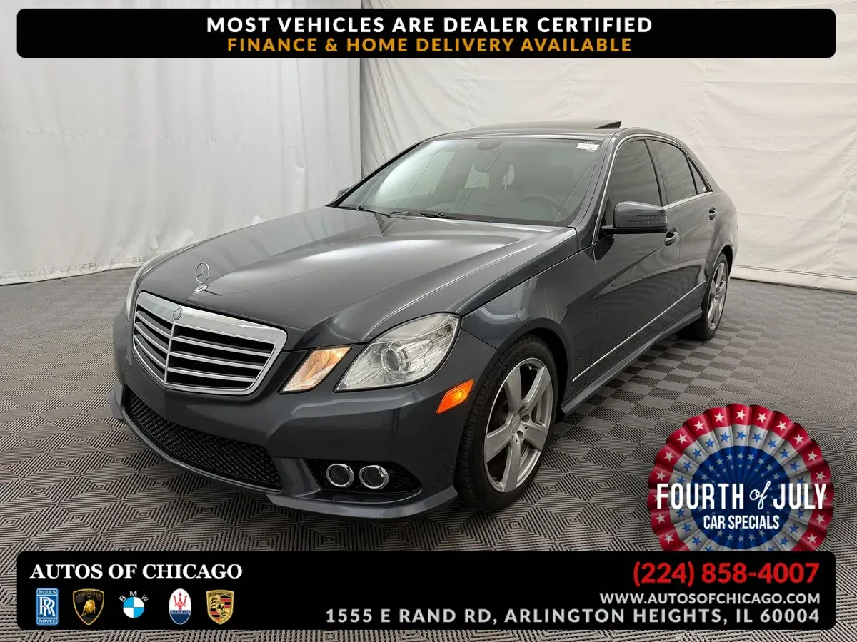 Gray 2010 Mercedes-Benz E-Class for sale in Arlington Heights, IL